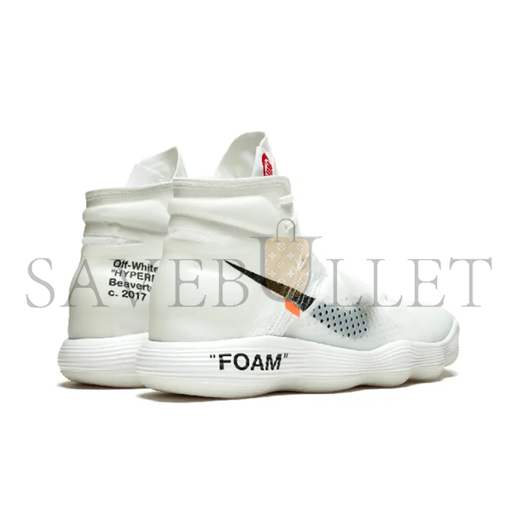 NIKE REACT HYPERDUNK 2017 FLYKNITOFF-WHITE AJ4578-100